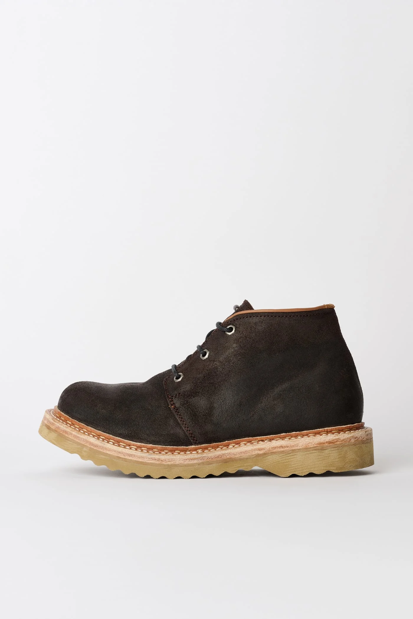 Chukka Boot Dark Choco Waxy Suede - 1