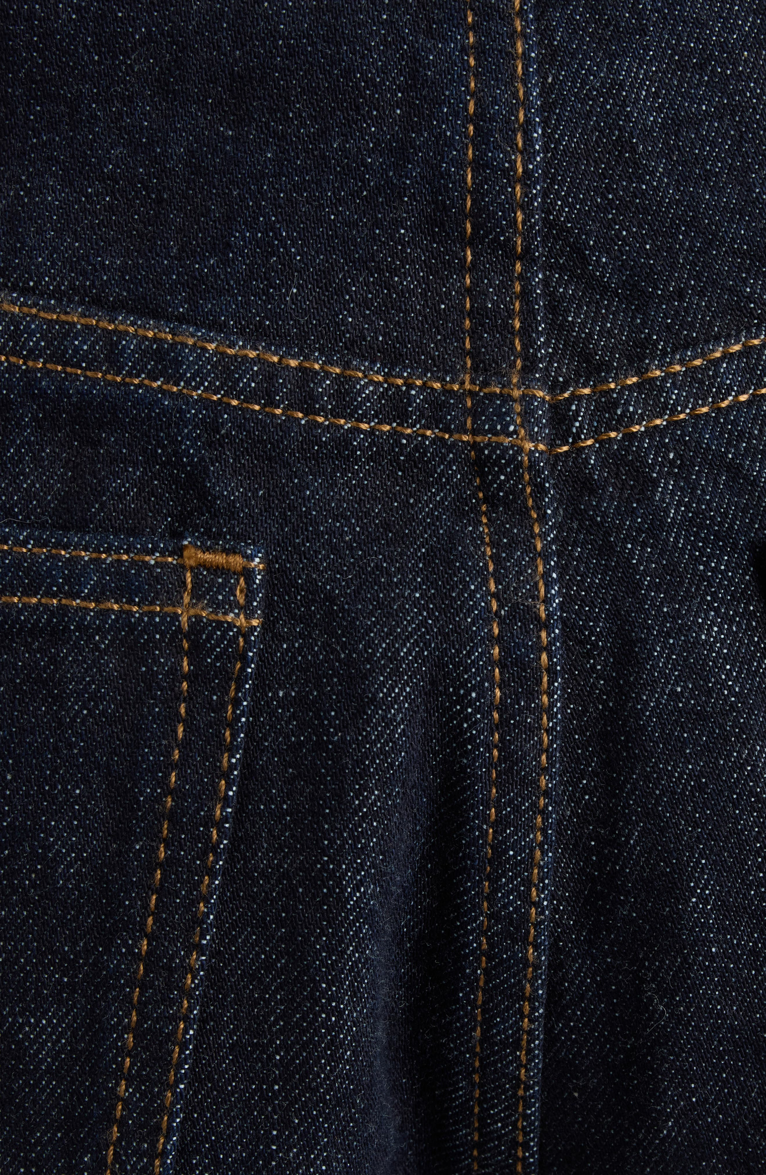 Jacquemus Le de-Nîmes Ovalo Wide Leg Jeans in Dark Navy at Nordstrom - 6
