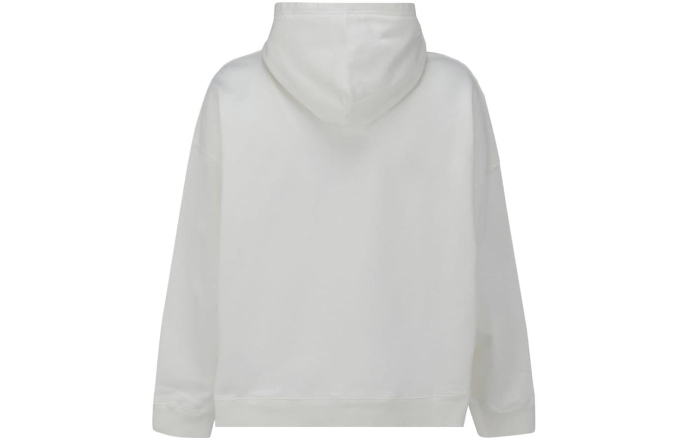 Balenciaga PDF Logo Oversized Popover Hoodie 'Off White' 674986TLVF89016 - 2