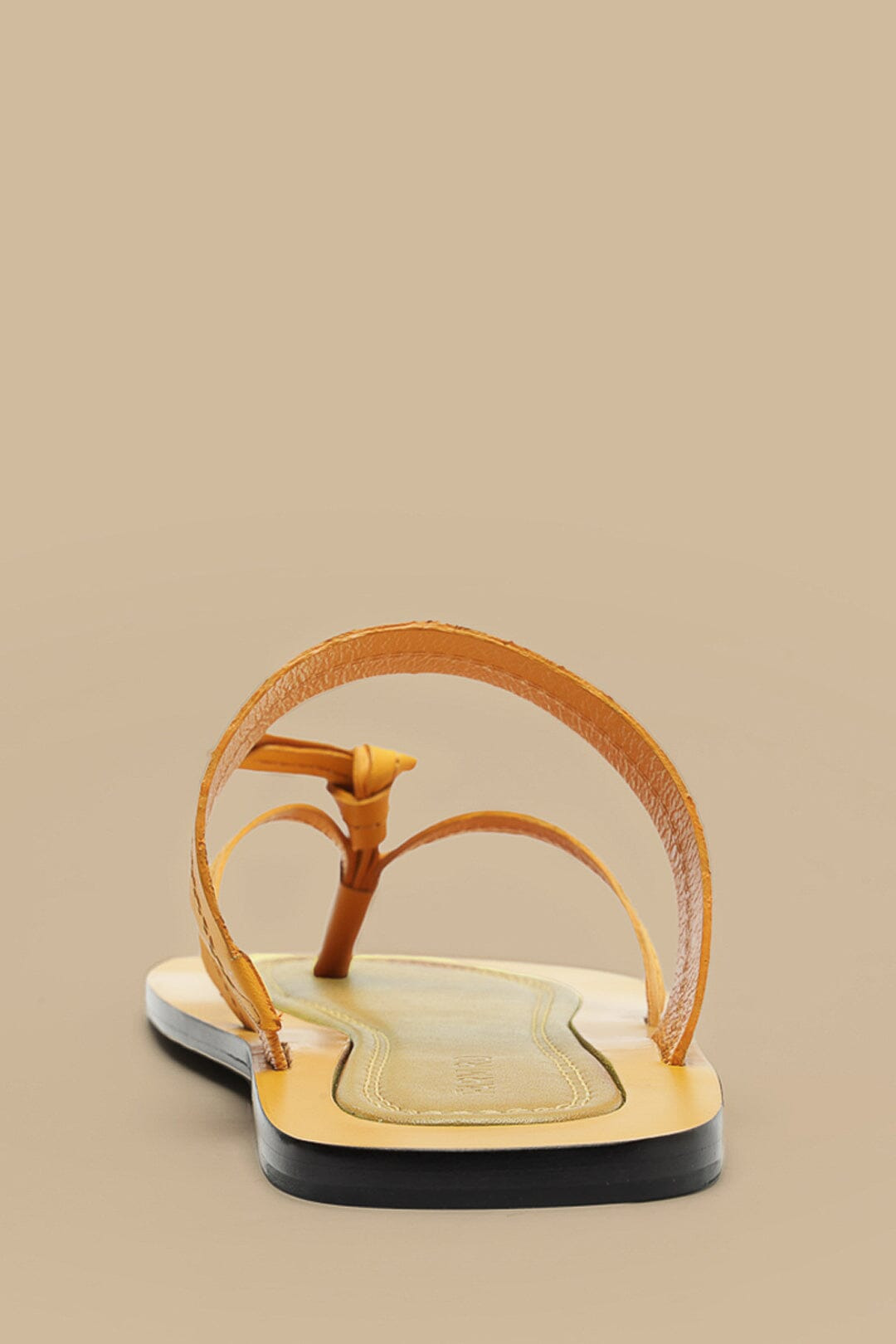 Turmeric Tie Flat Sandal - 4