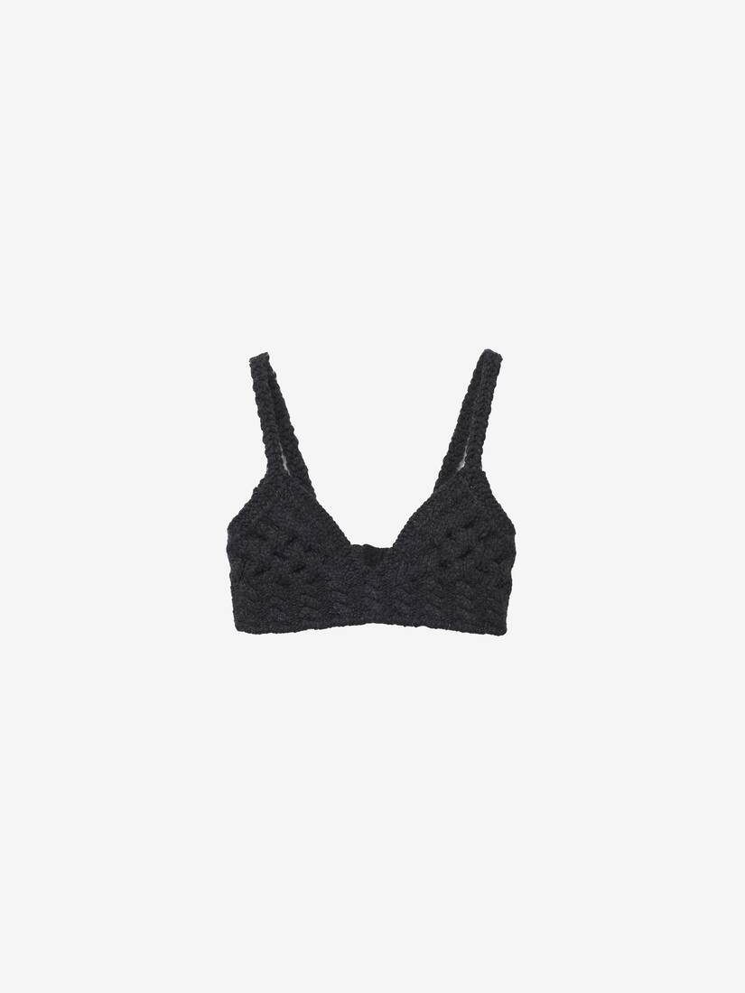 Cable Knit Bra - 2