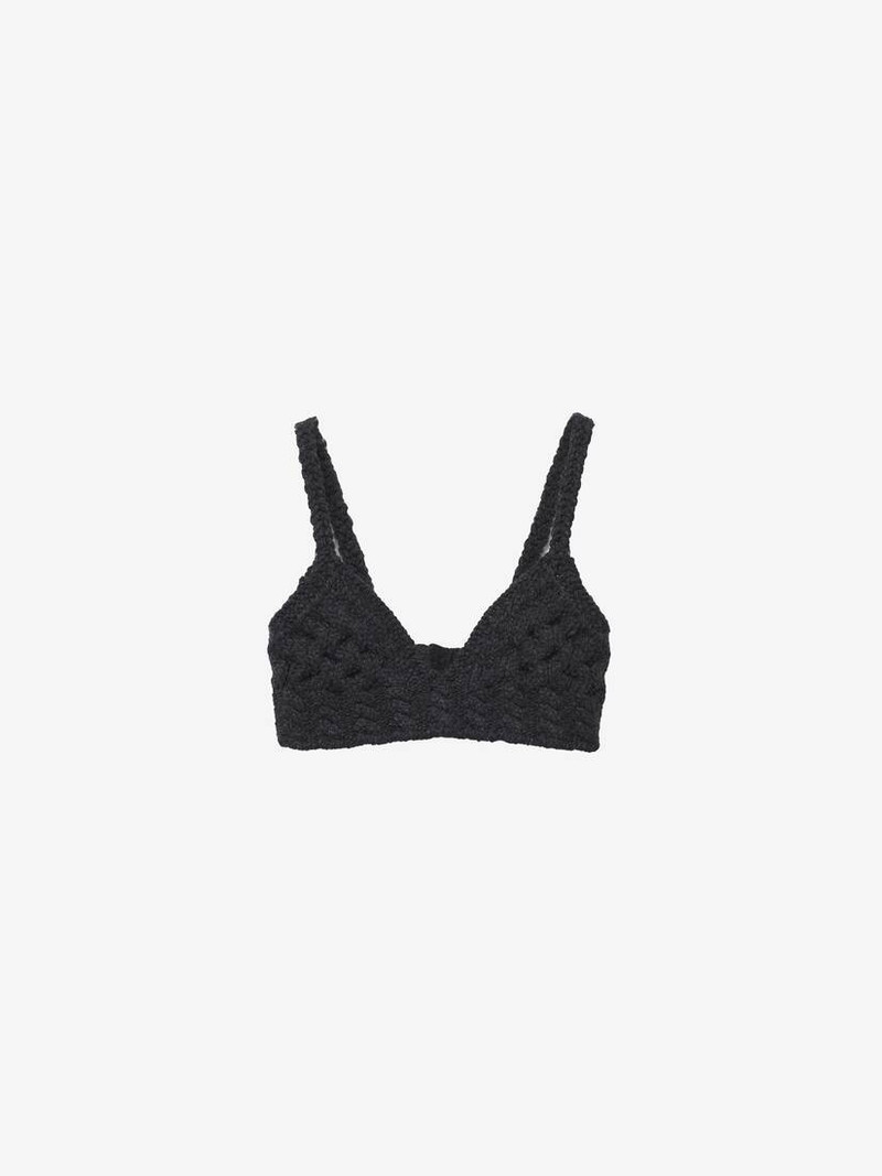 Alexander McQueen Cable Knit Bra outlook
