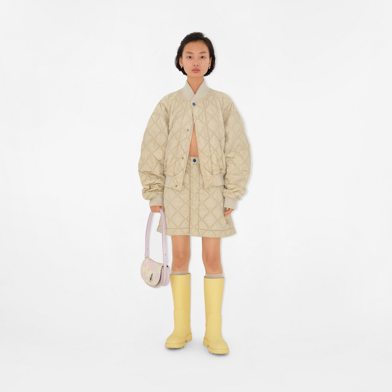 Burberry Quilted Nylon Bomber Jacket outlook