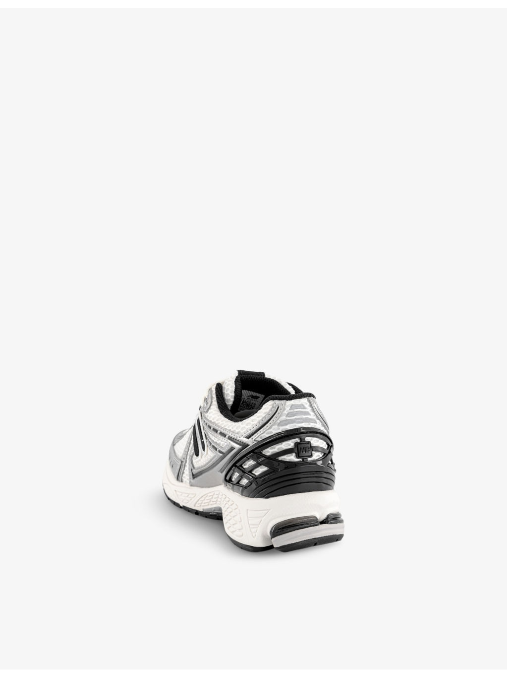 1906 brand-patch leather and mesh low-top trainers - 4