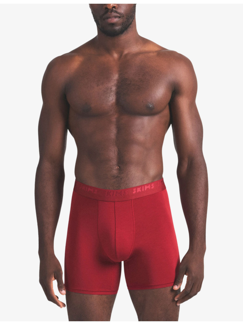 SKIMS Stretch Pack of Three 5-inch Modal-Jersey Boxer Briefs outlook