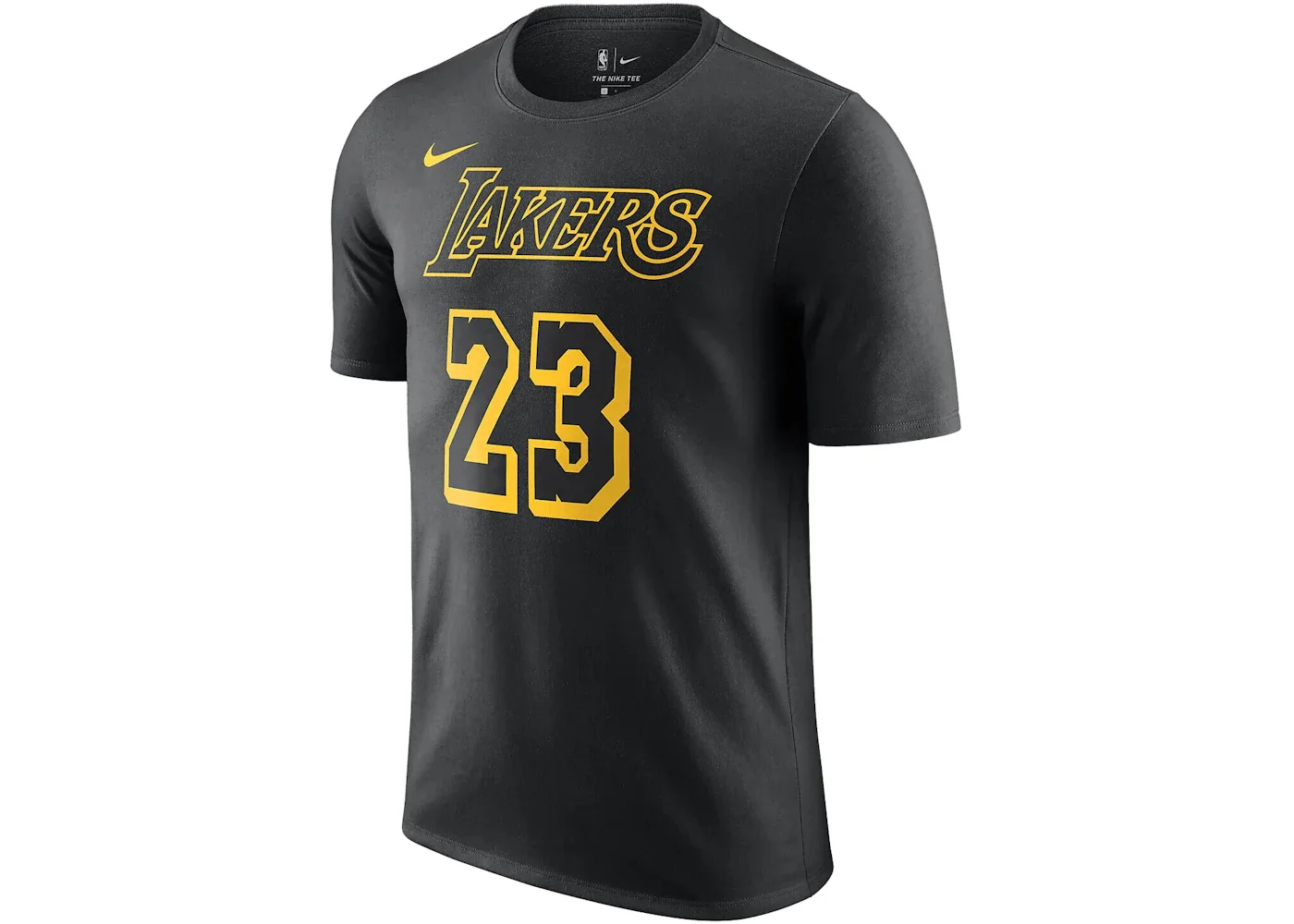 Nike NBA Lakers Lebron James Tee Black - 1