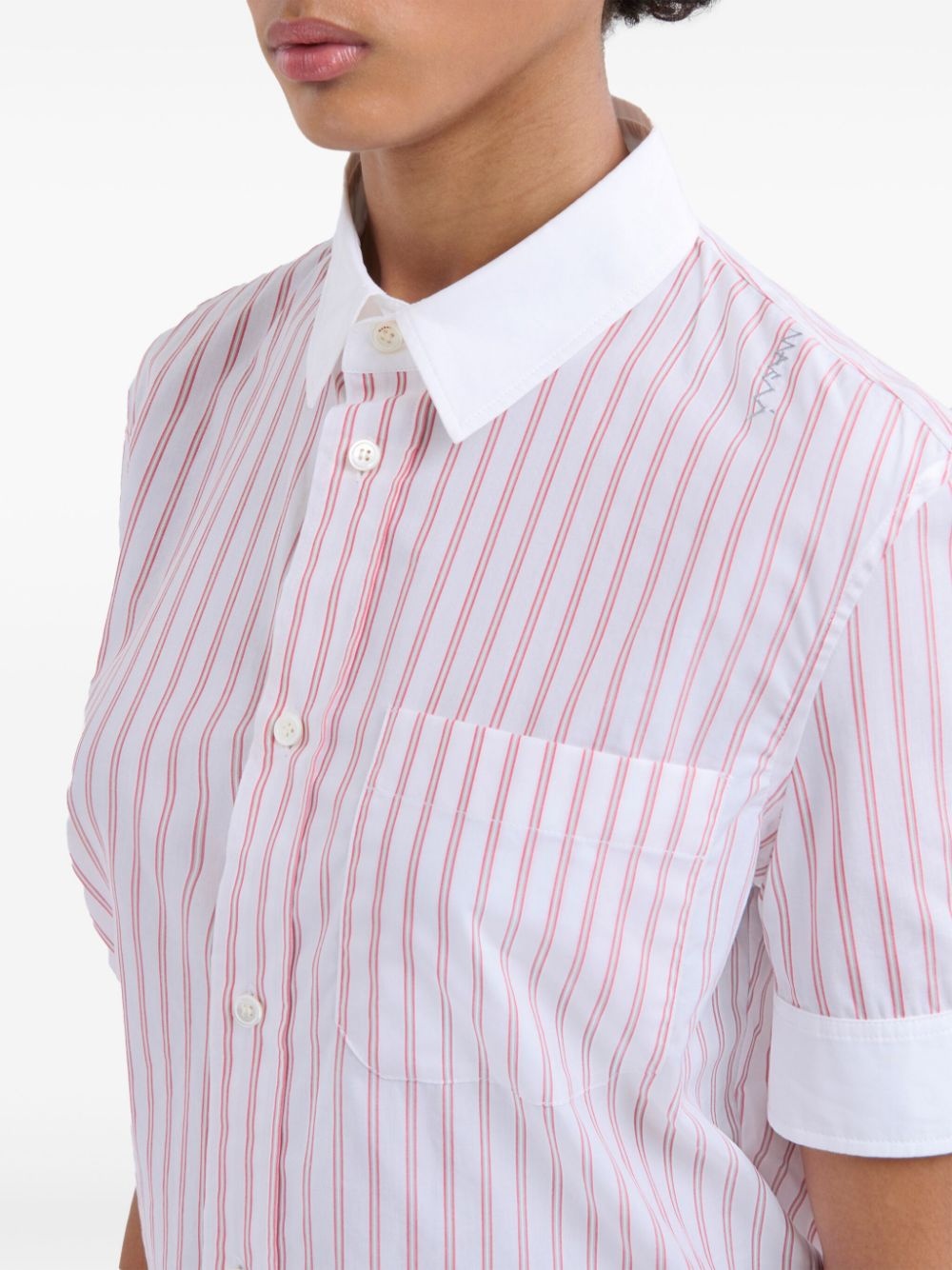 striped cotton shirt - 4
