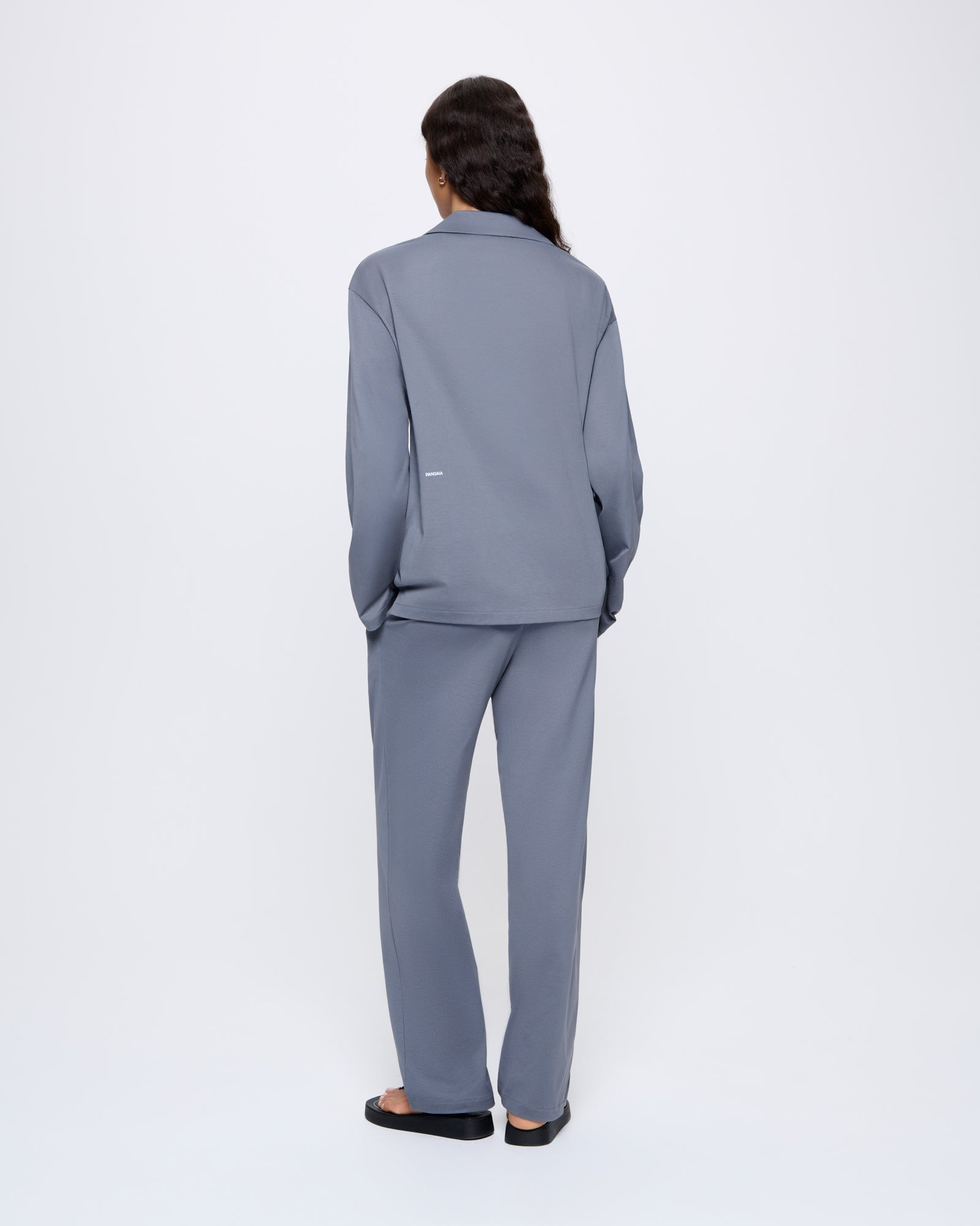 Womens 365 Lightweight Long Pyjama Set - Atmosphere Grey - 5