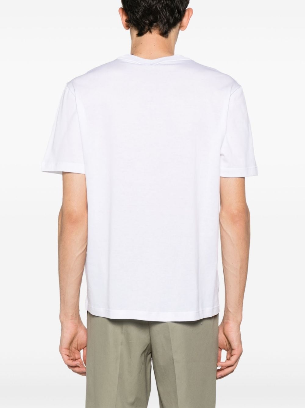crew-neck cotton T-shirt - 4