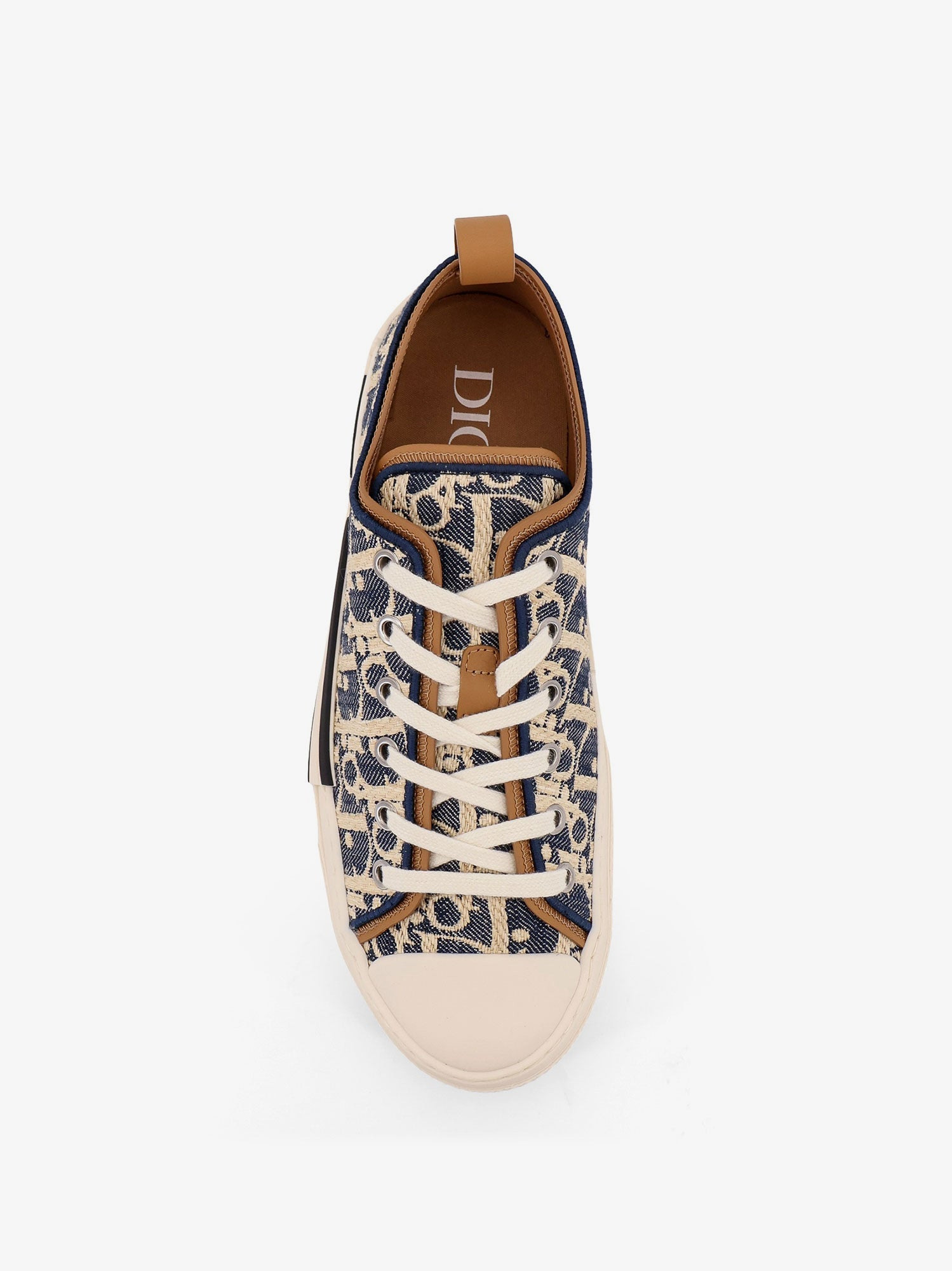 Dior B23 League Dior Oblique Jacquard Fabric Low-Top Sneakers - 5