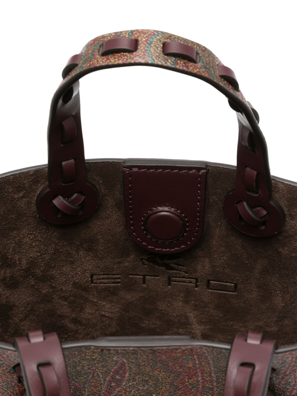 paisley-print mini bag - 5