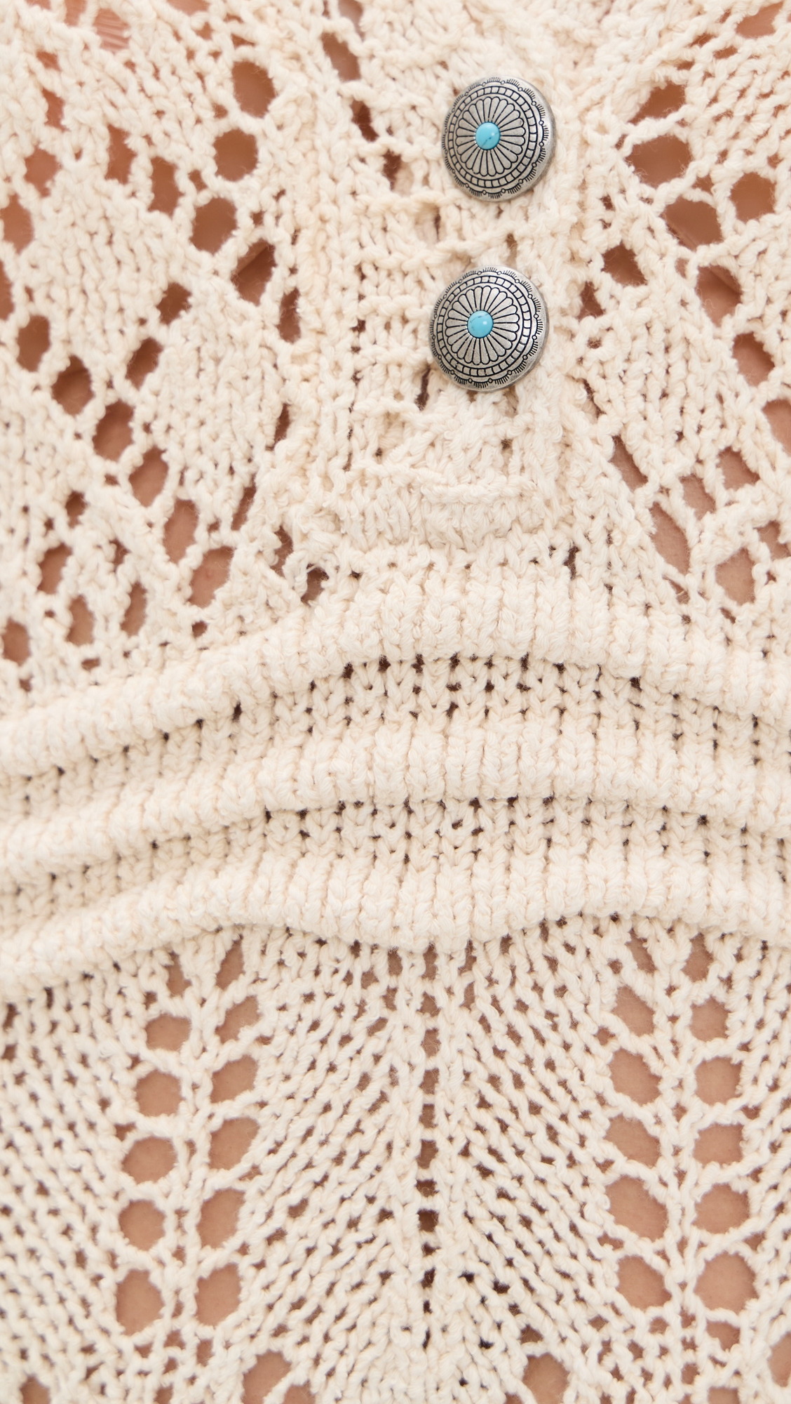 Dovie Mixed Pointelle Dress - 5