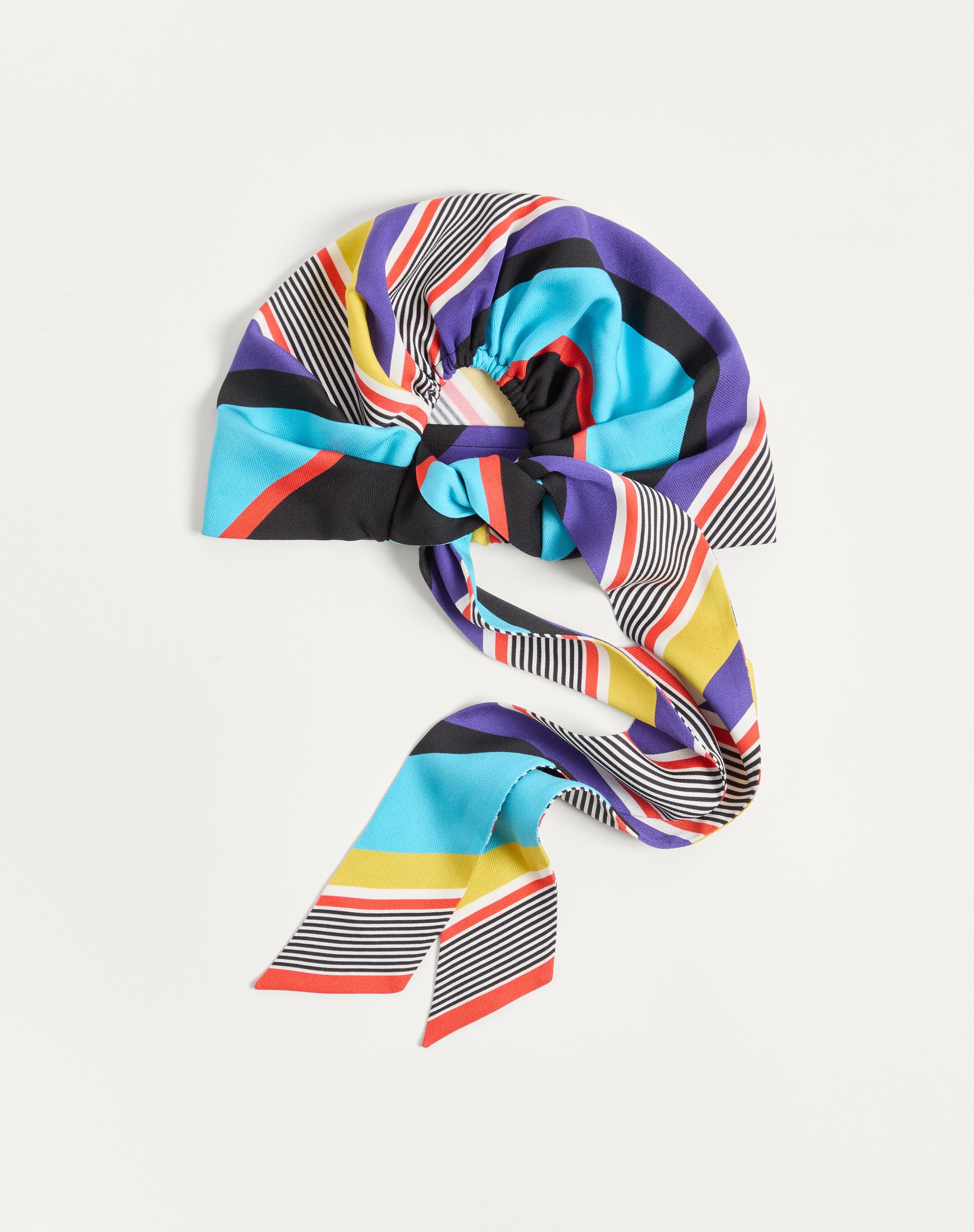 ESCAPE HEADBAND IN COTTON AND SILK - 3