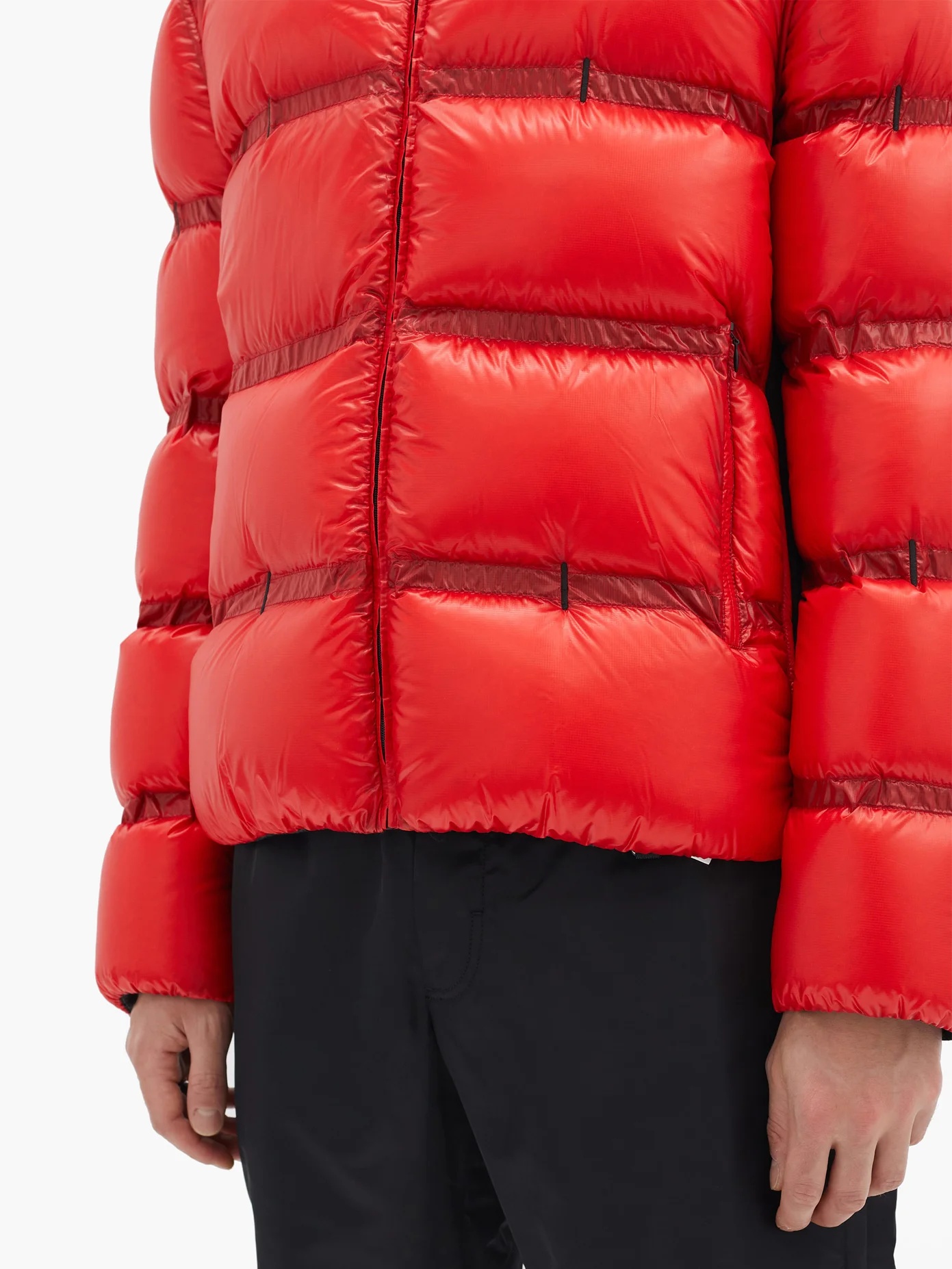 Ramis hooded down quilted-ripstop jacket - 4