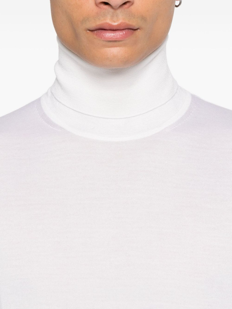 roll-neck long-sleeve sweater 5