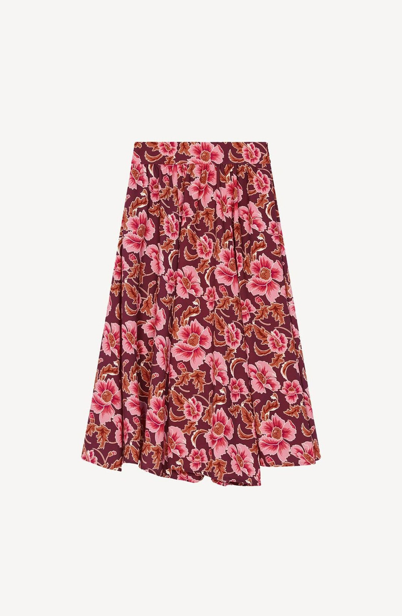 'Jungle Camo' midi skirt 1
