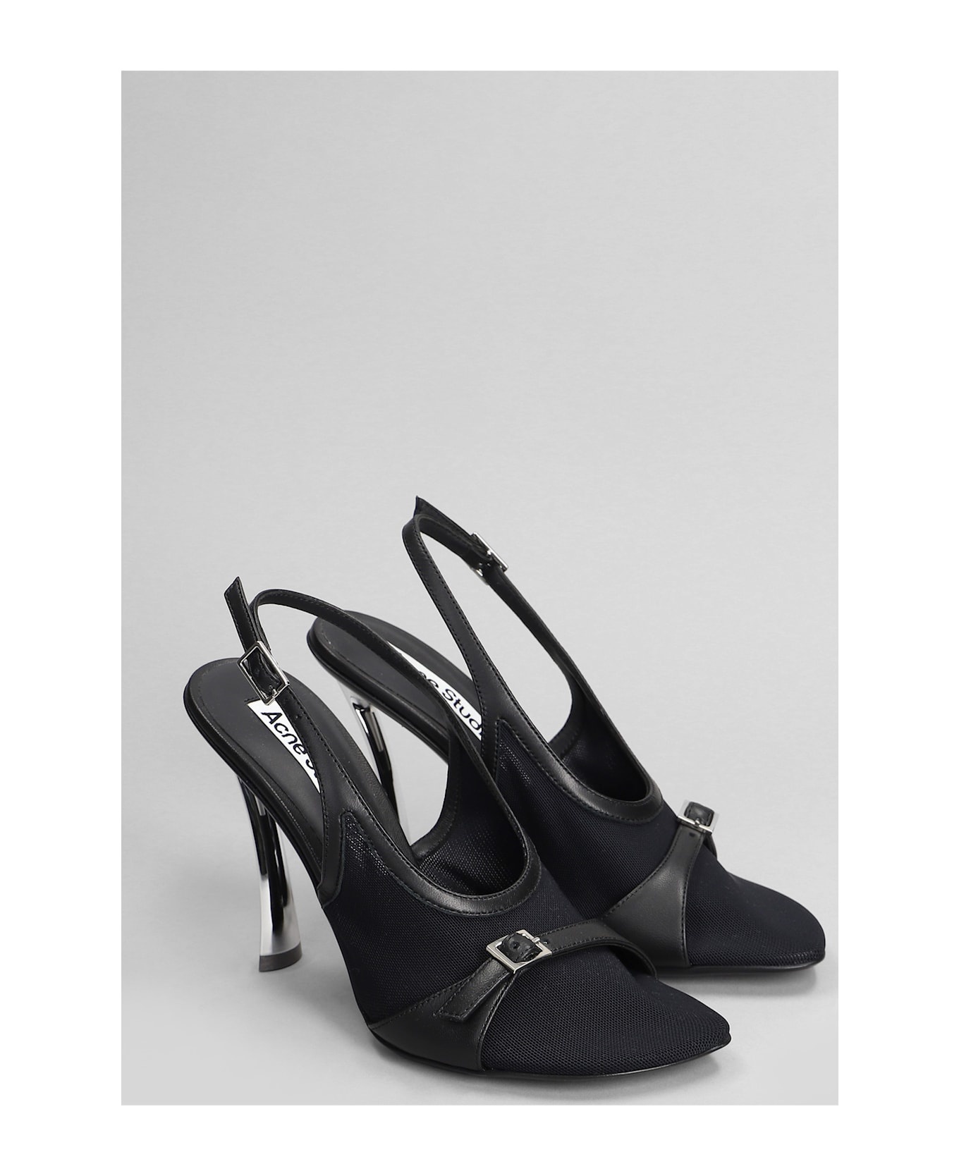 Pumps In Black Leather - 2