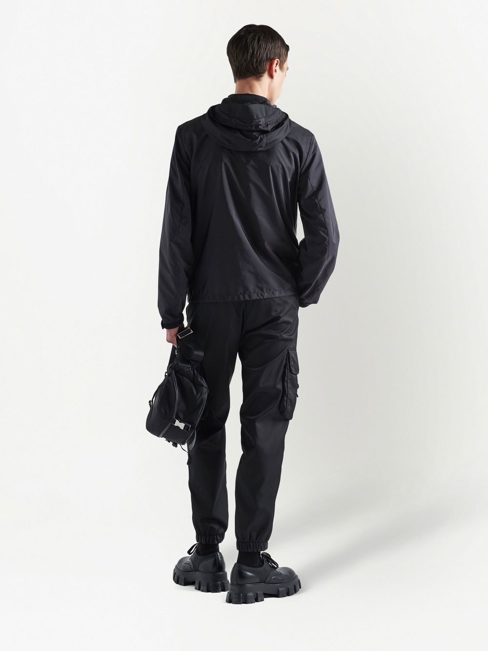 Re-Nylon hooded jacket - 3