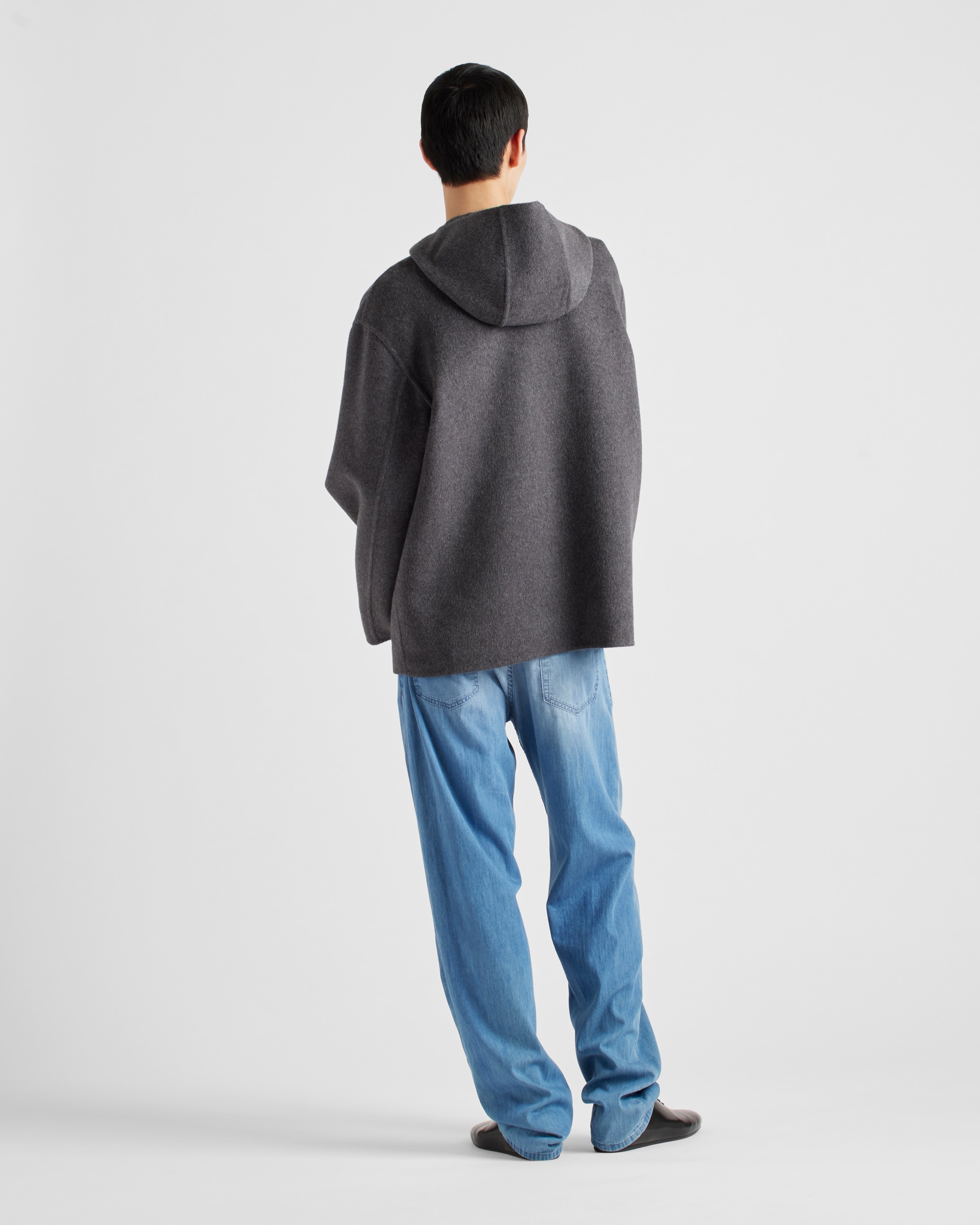 Wool hoodie jacket - 5