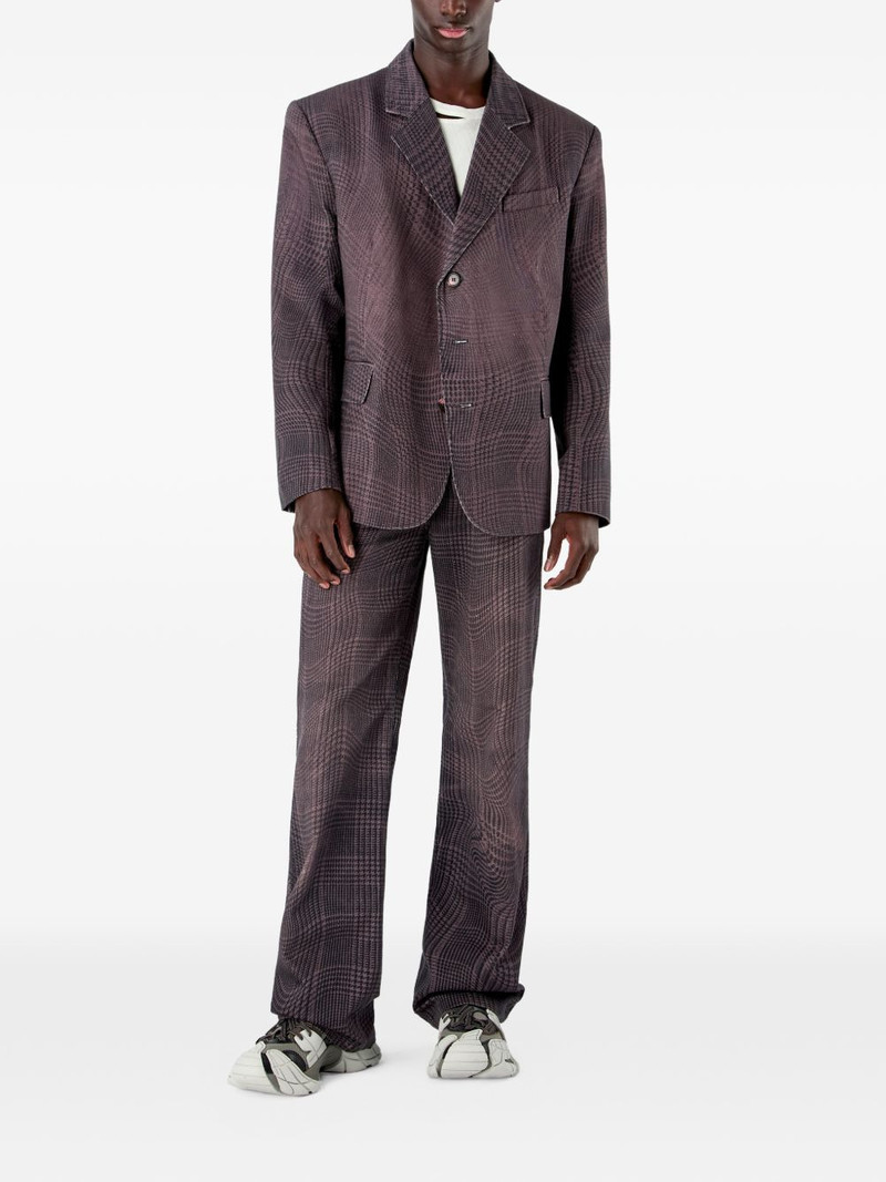 CAMPERLAB check pattern blazer outlook