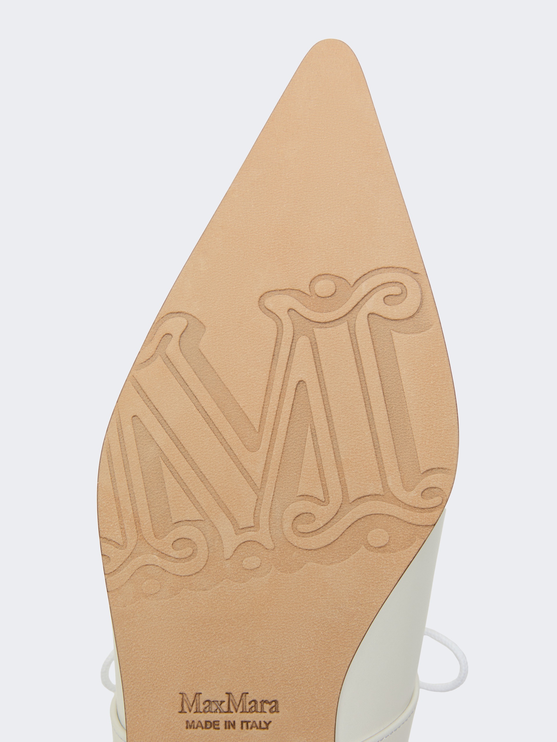 LACEUP Smooth leather ballet flats - 5
