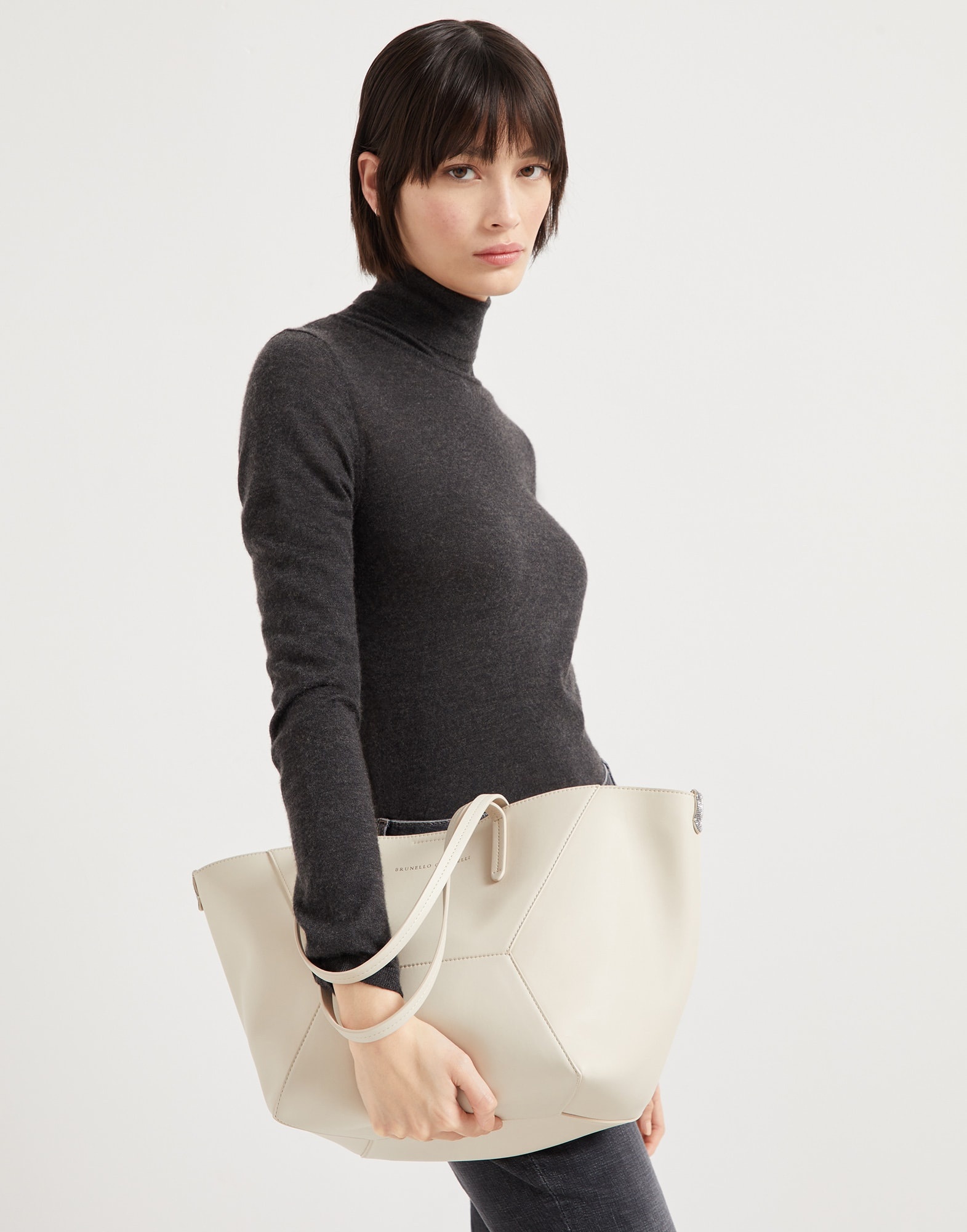 BC Duo small bag in calfskin with monili - 4