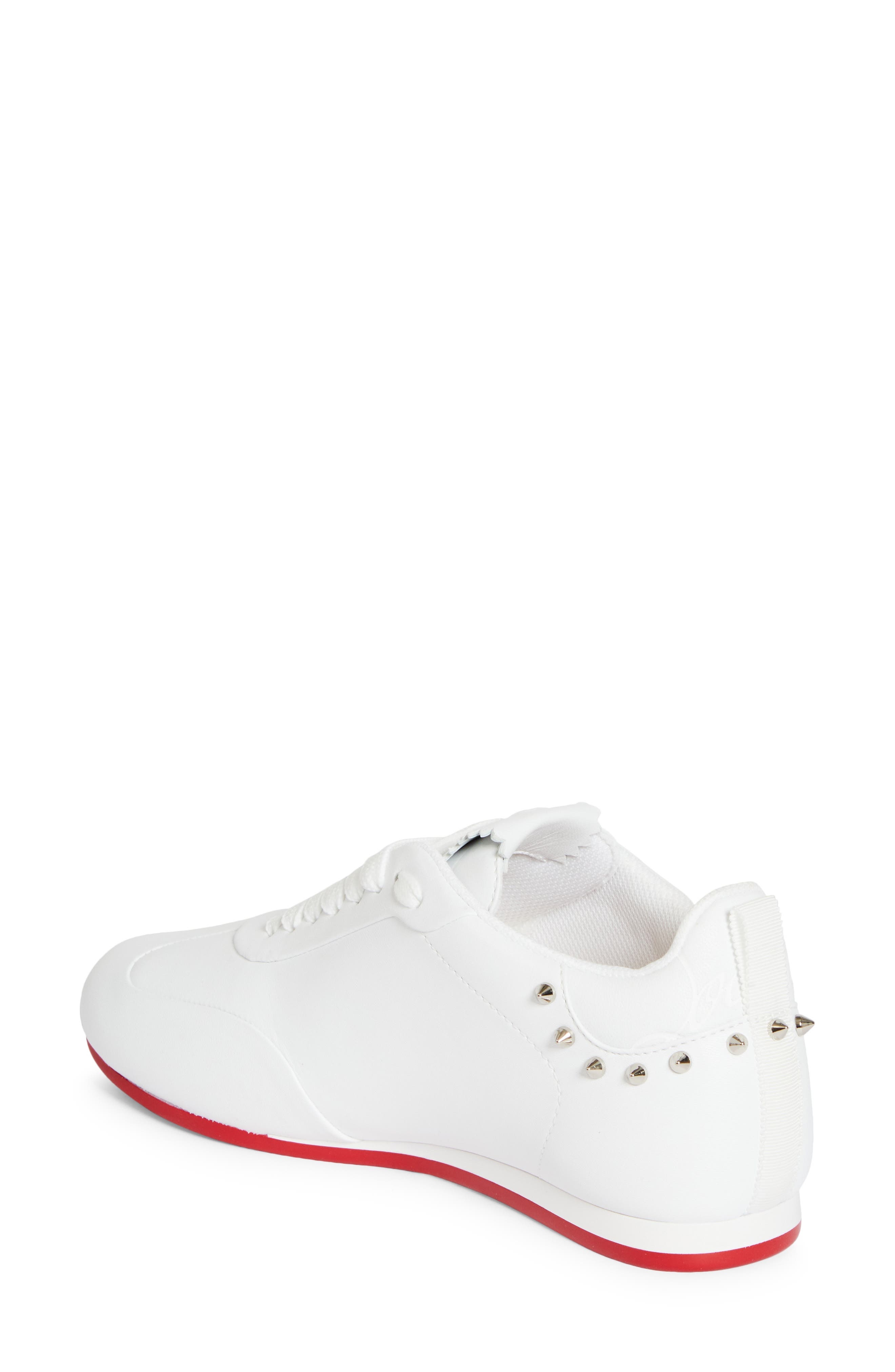 Christian Louboutin Eleonora Sneaker in White at Nordstrom - 2
