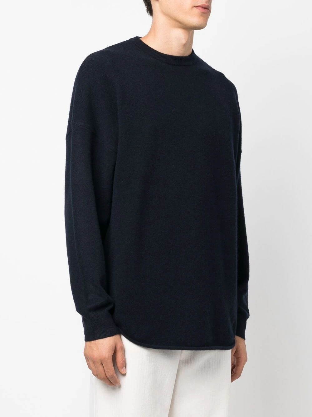 crew-neck cashmere jumper - 6