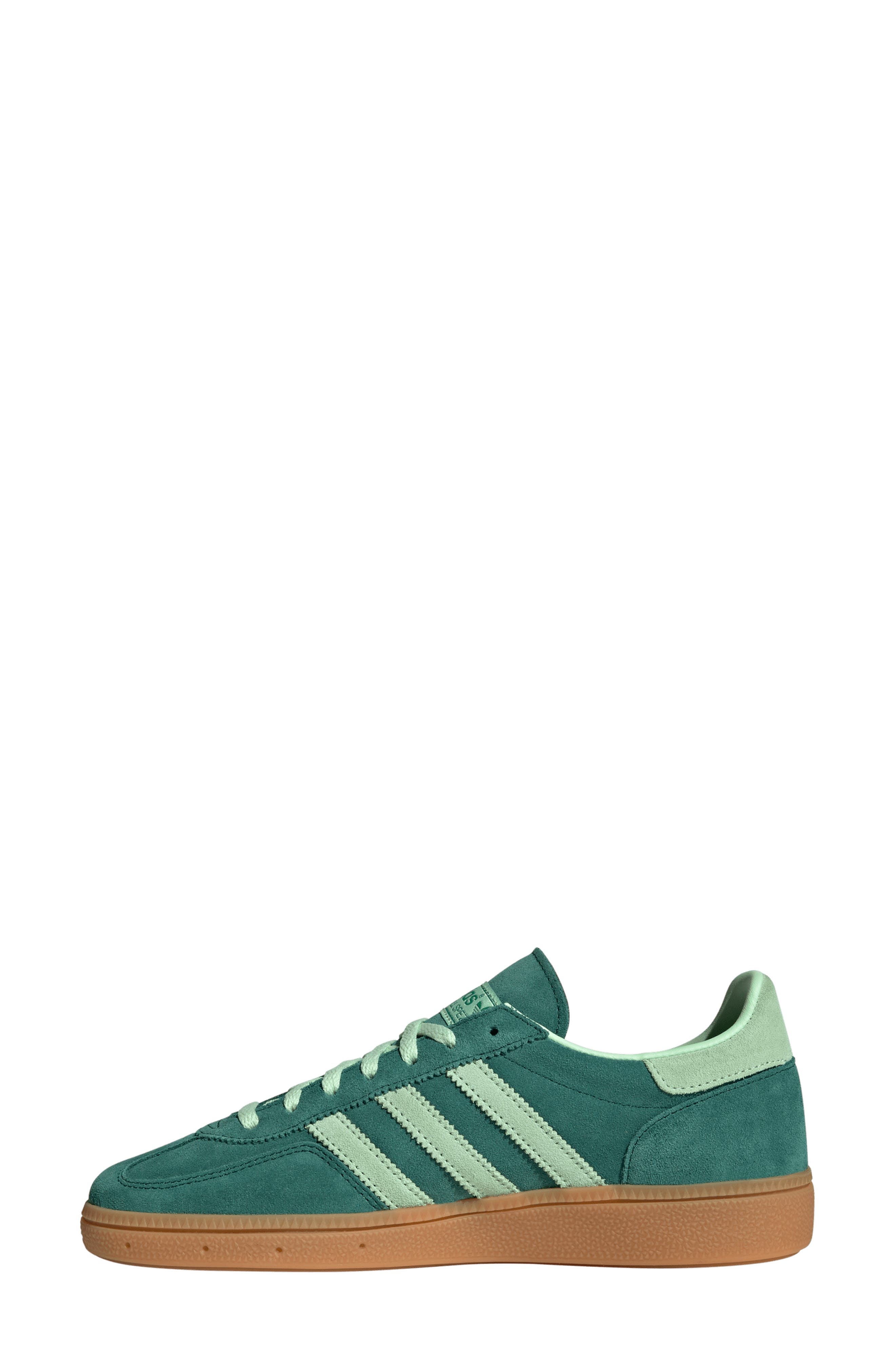 adidas Handball Spezial Sneaker in Green/green Spark/Gum at Nordstrom - 6