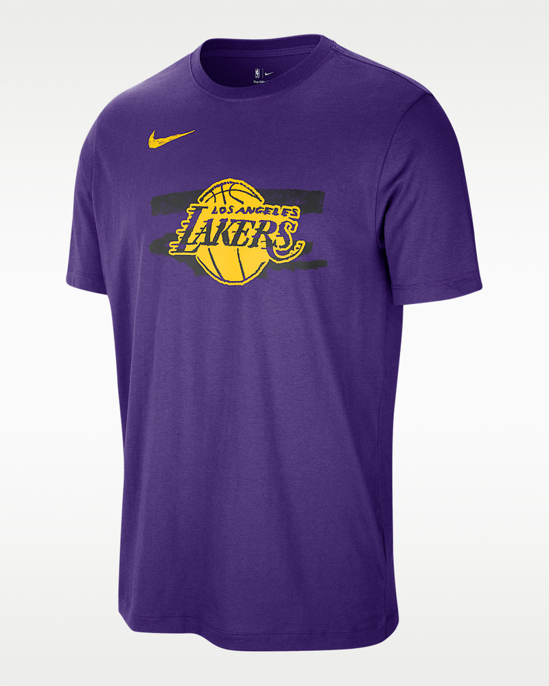 Los Angeles Lakers Courtside Men's Nike NBA T-Shirt 1