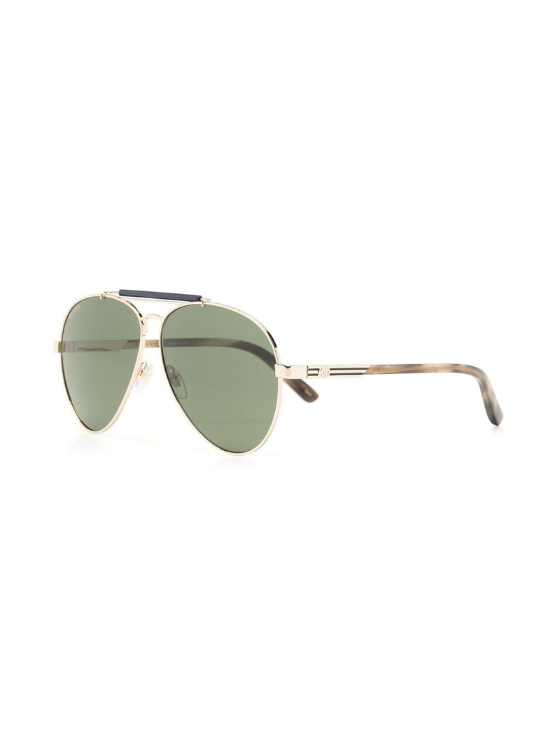 GUCCI pilot-frame sunglasses outlook