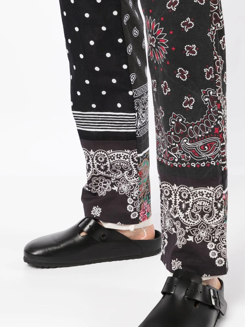 paisley-print trousers - 5