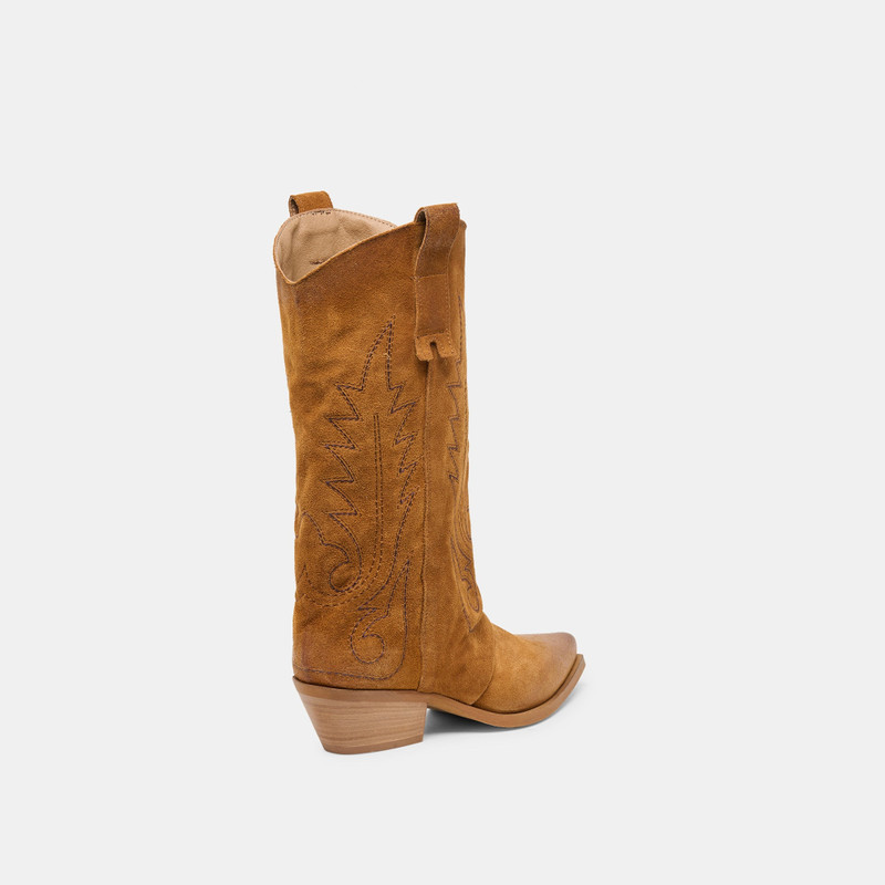 SAMMY BOOTS CHESTNUT SUEDE 3
