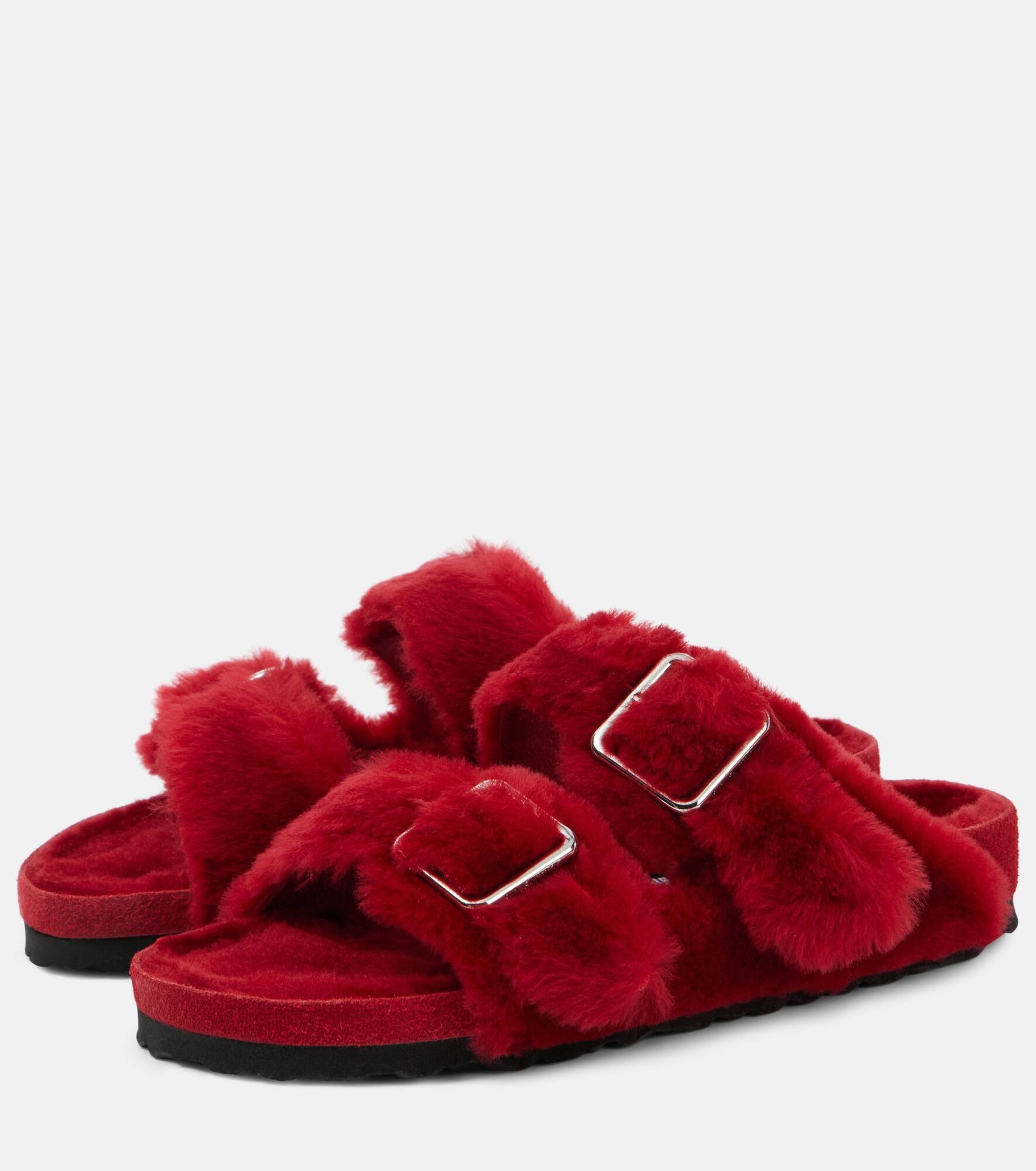 Arizona shearling sandals - 4