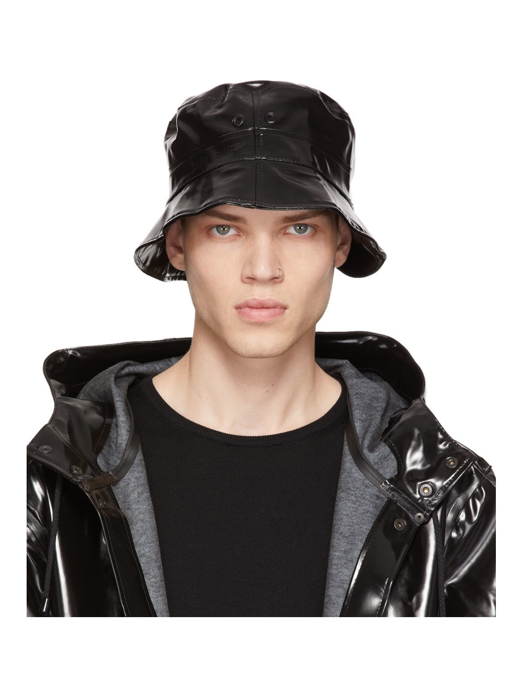 Black Beckholmen Opal Bucket Hat - 1