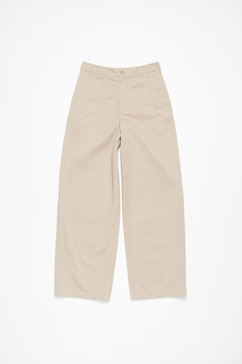 Chino twill trousers - Sand beige 7