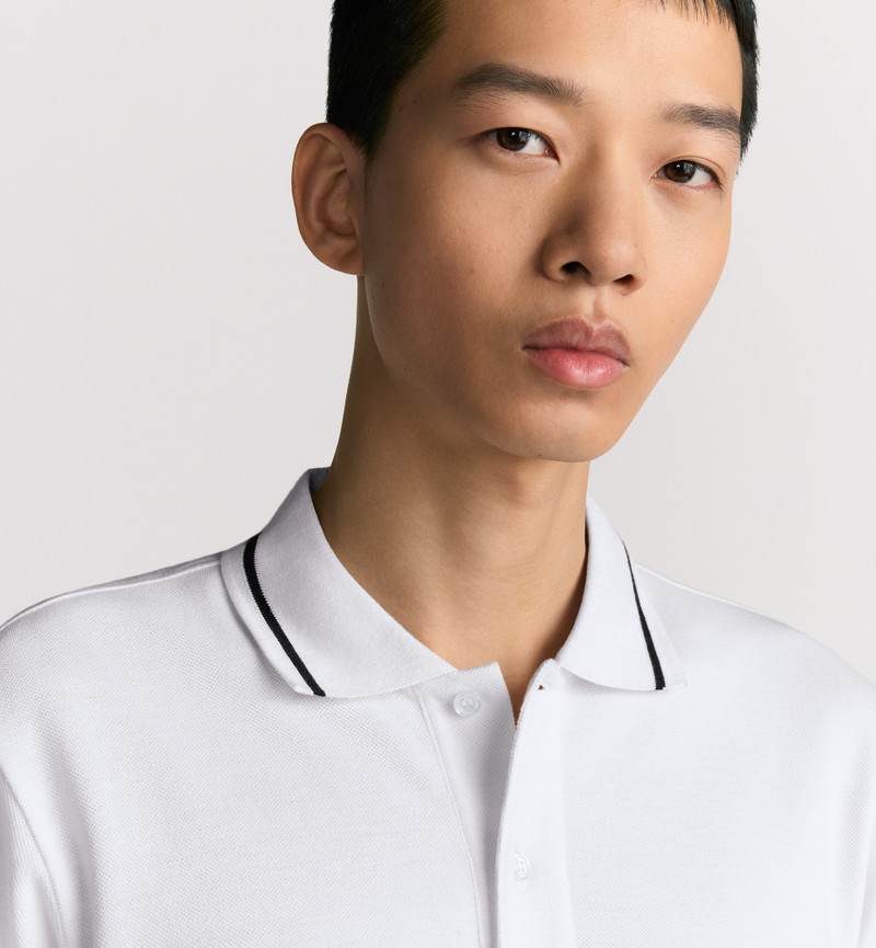 Dior Polo Shirt with Bee Embroidery outlook