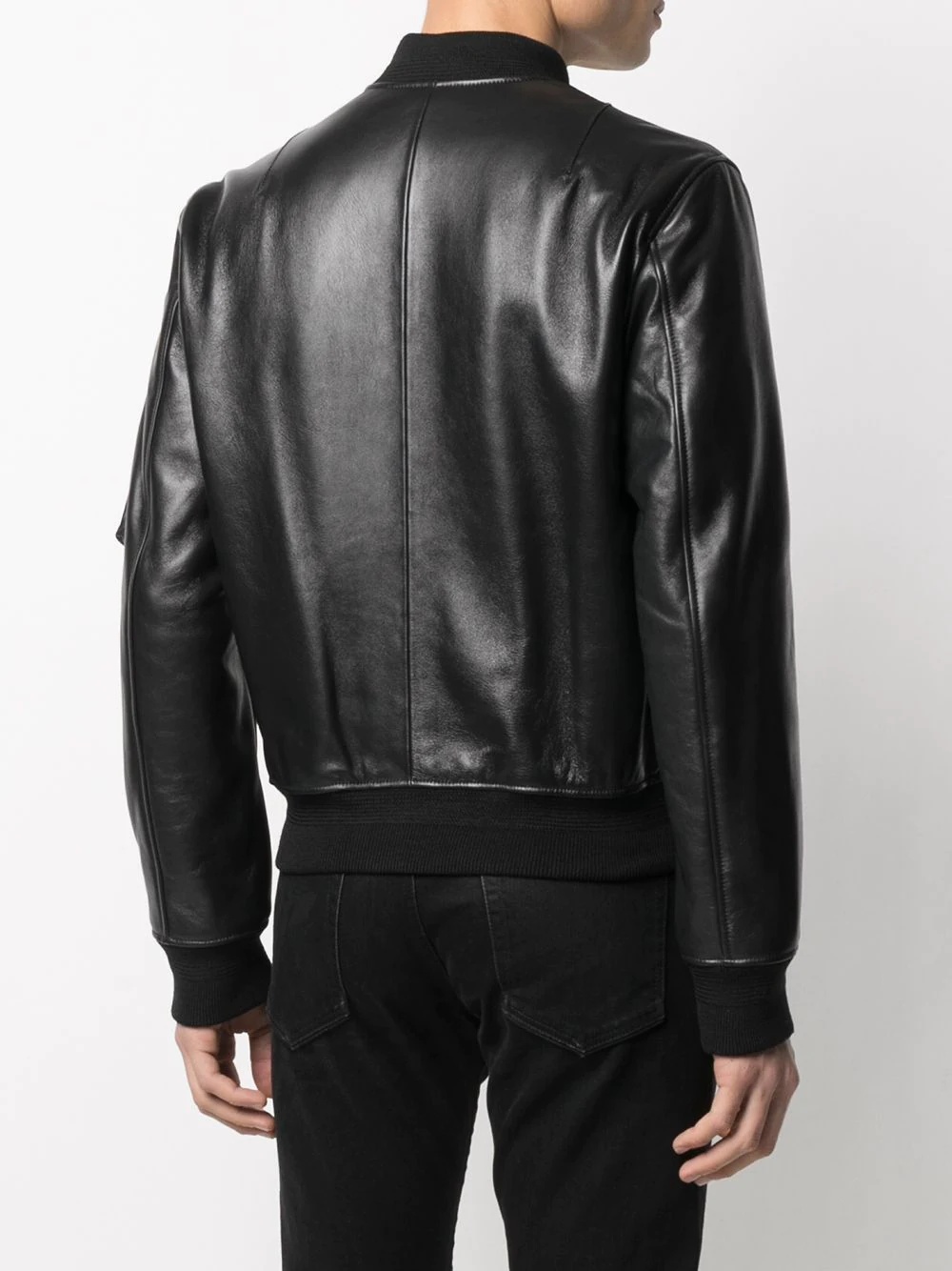 MA-1 lambskin bomber jacket - 4