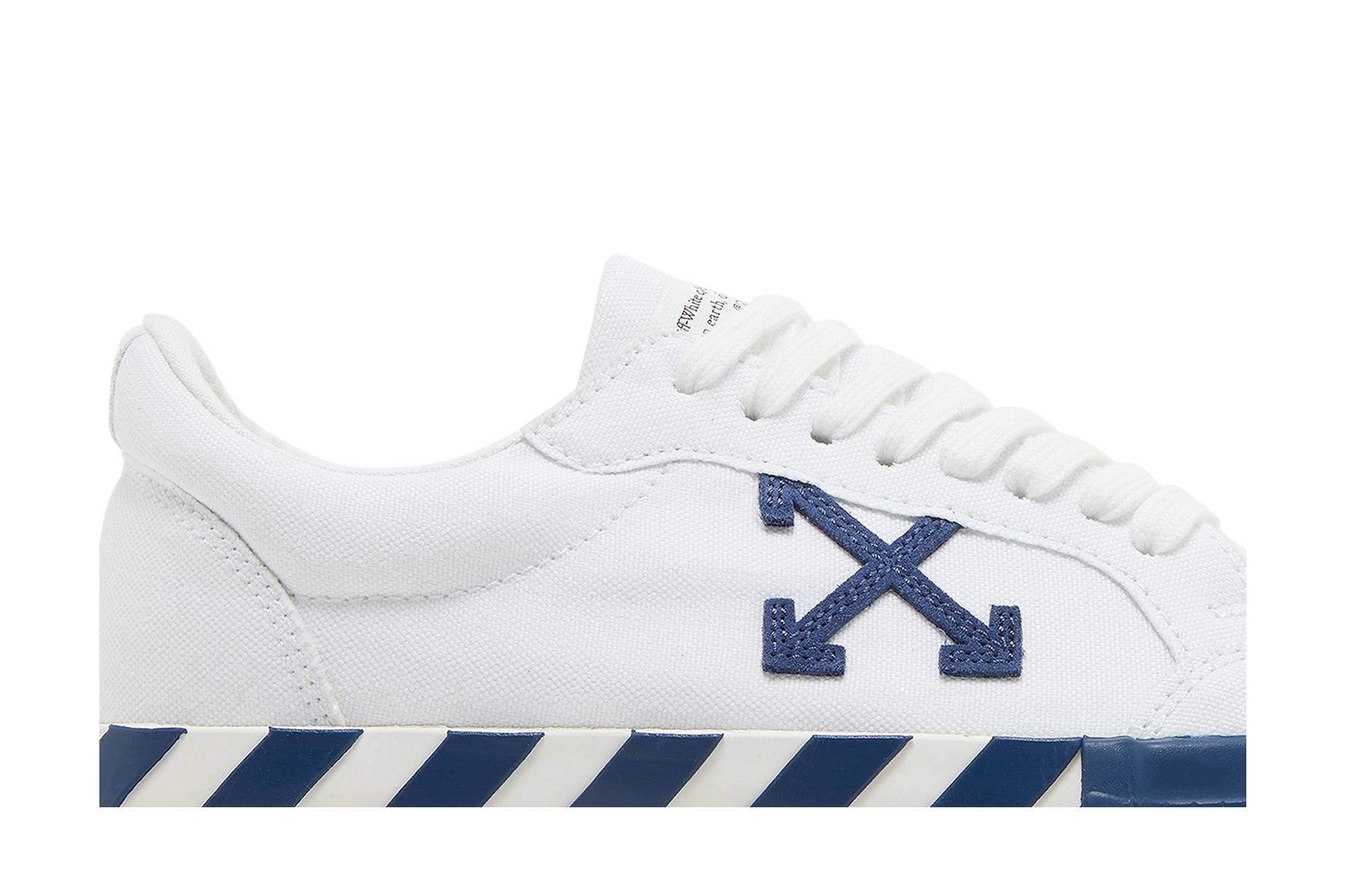 Off-White Vulc Sneaker 'White Navy Blue' - 2