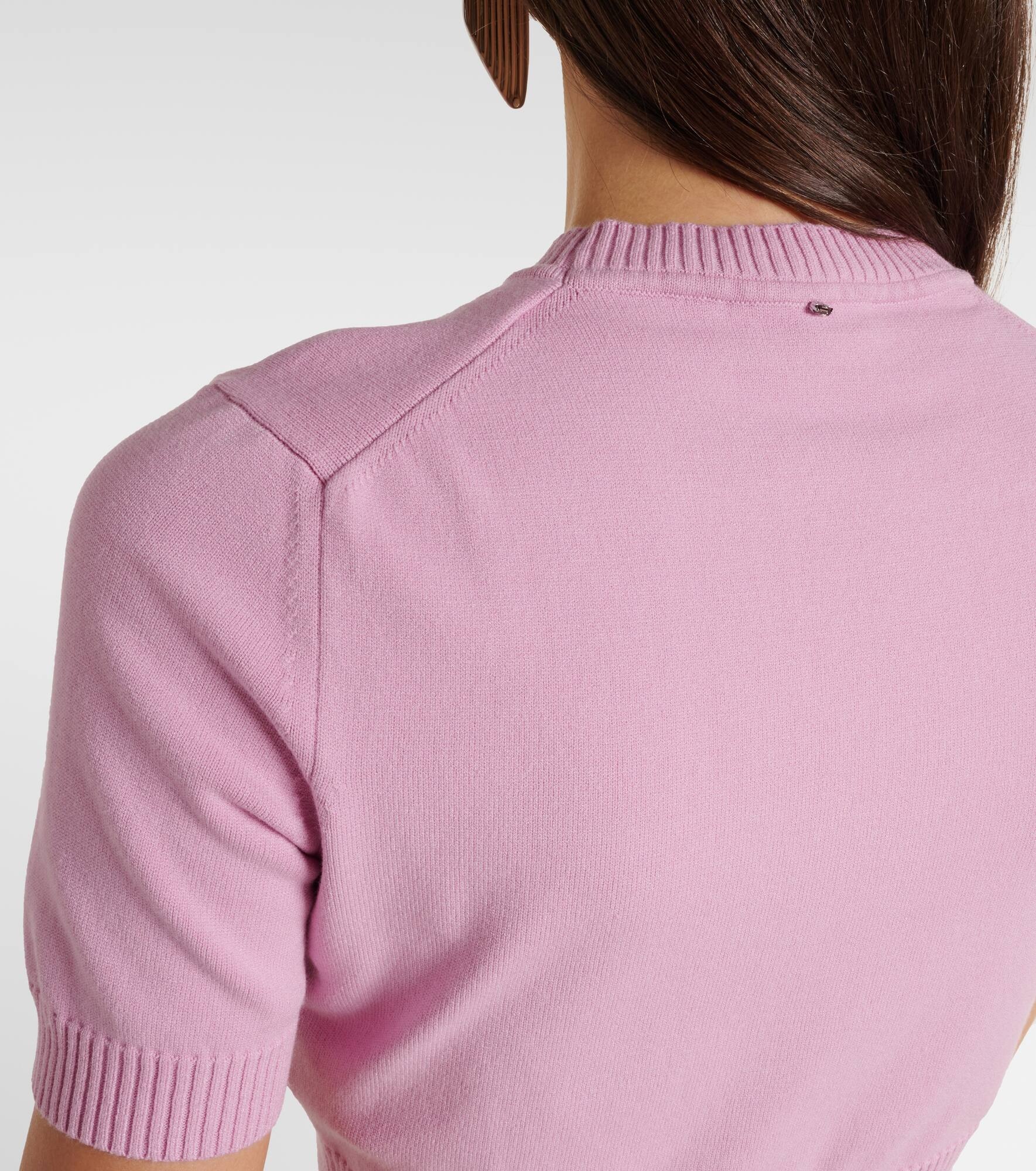 Premier knitted crop top - 5
