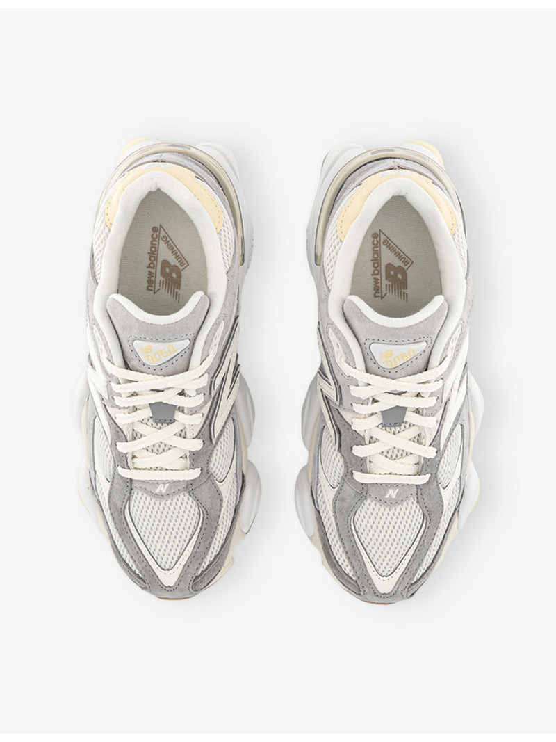 9060 Suede and Mesh Trainers 2