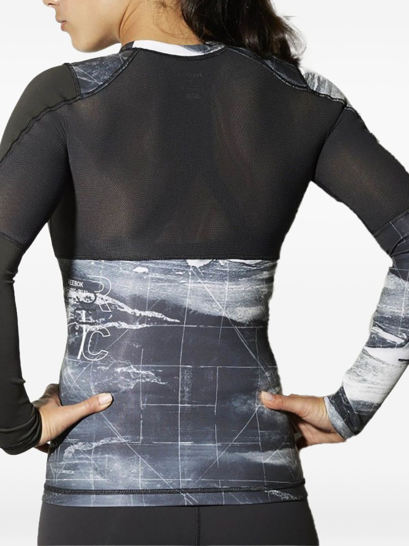Reebok Rashguard Combat long-sleeve T-shirt outlook