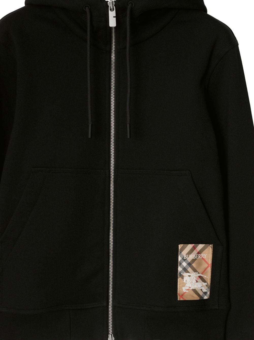 Check Label hoodie - 5