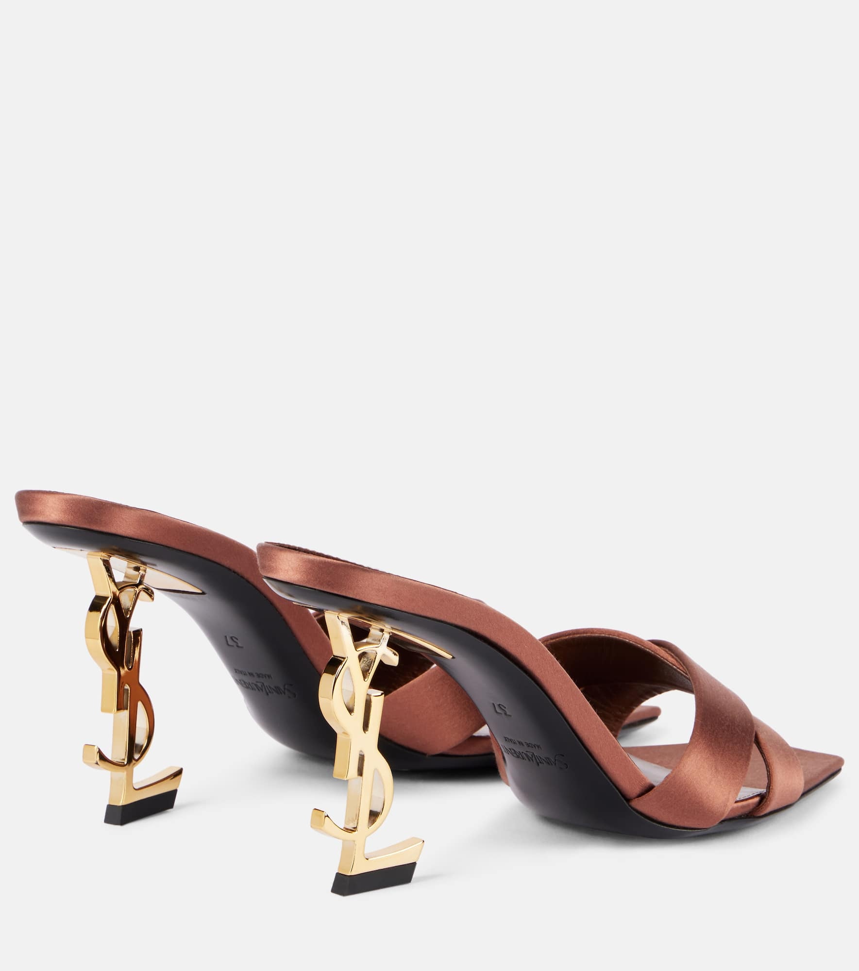 Opyum 85 satin mules - 2