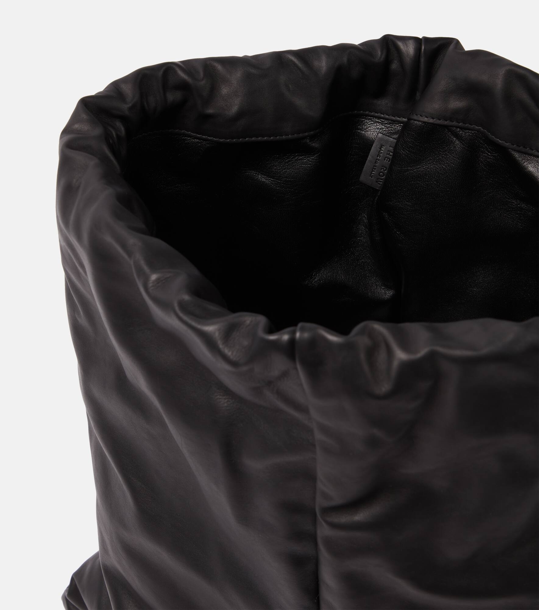 Puffy Medium leather backpack - 3