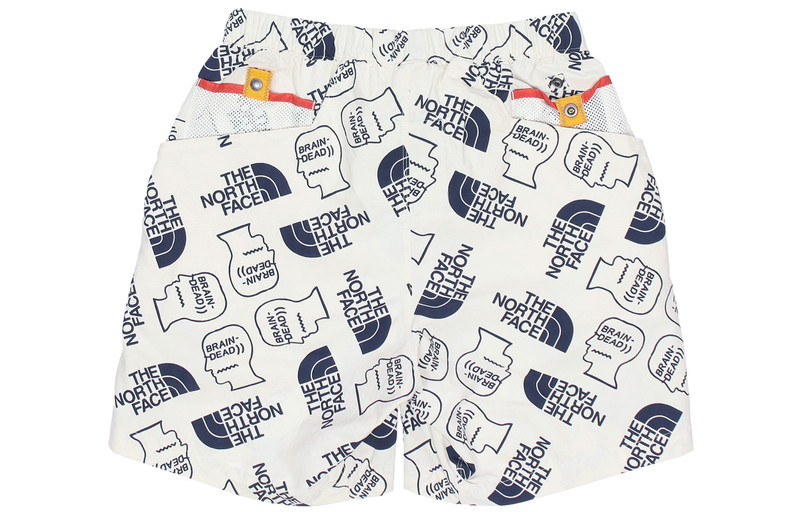The North Face THE NORTH FACE X Brain Dead 77 Baggy Climber Shorts 'White' 529Z-WF4 outlook