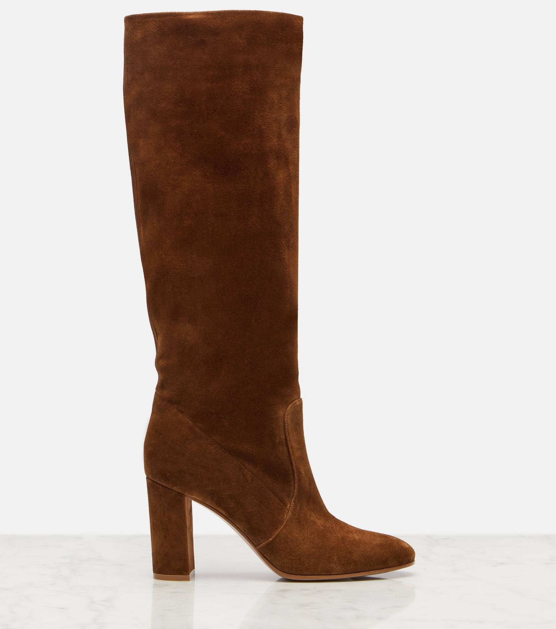 Glen 45 suede knee-high boots - 4