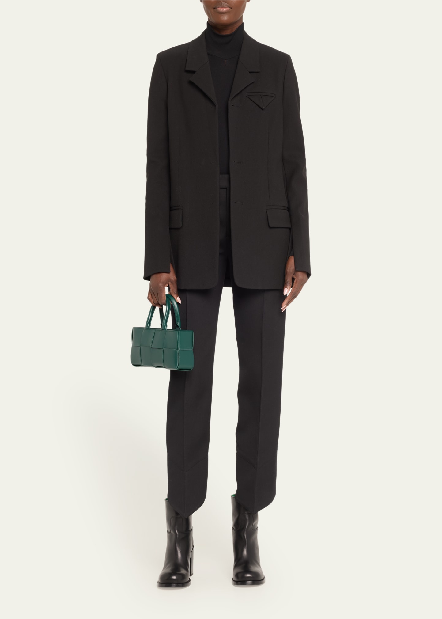 Arco Mini Intreccio East-West Tote Bag - 5