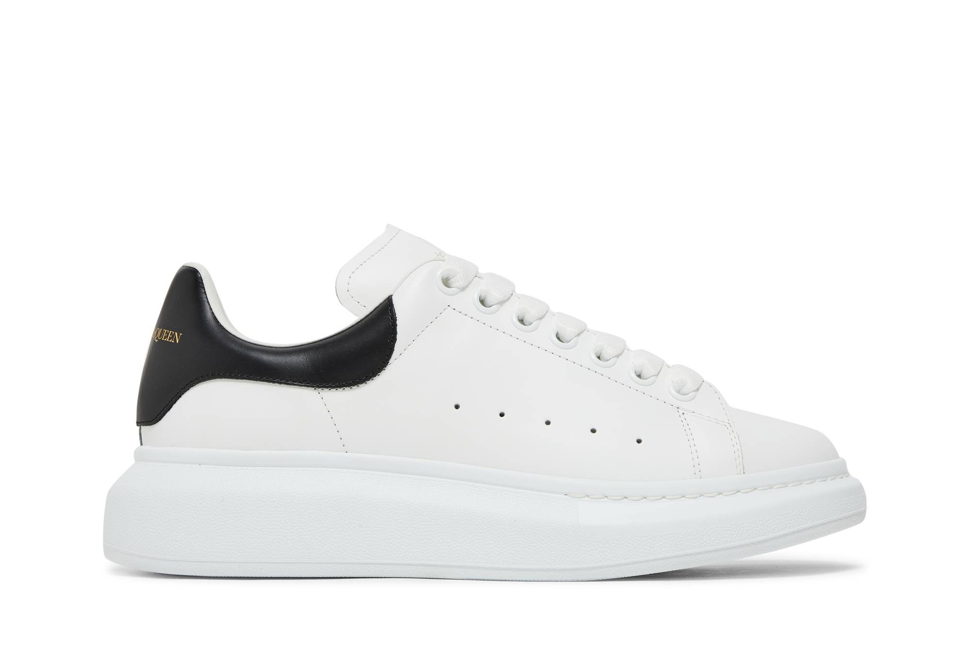Alexander McQueen Oversized Sneaker 'White Black' - 1