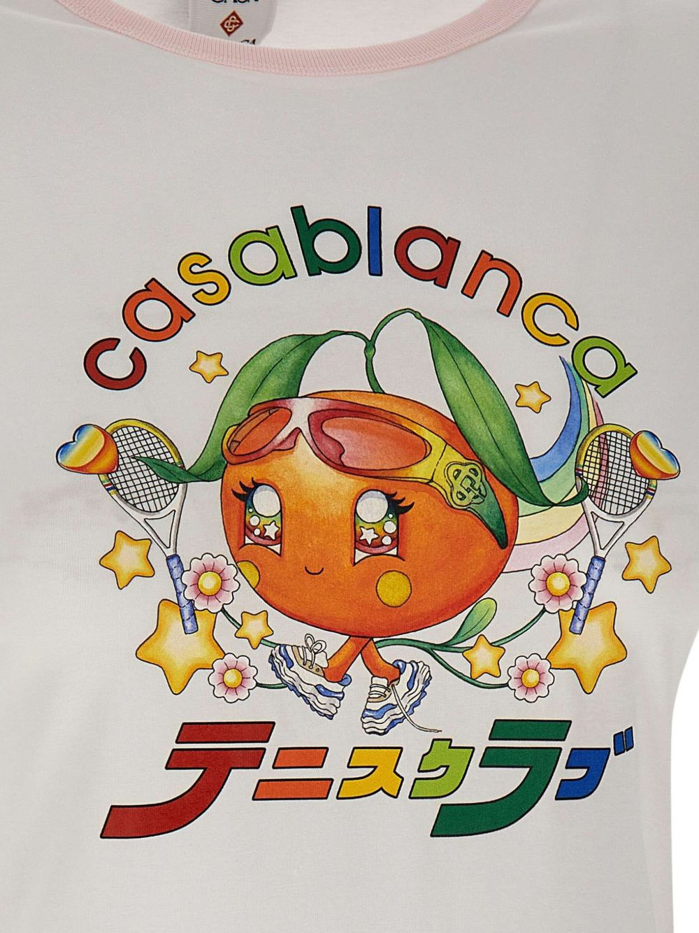 printed ringer T-shirt - 4